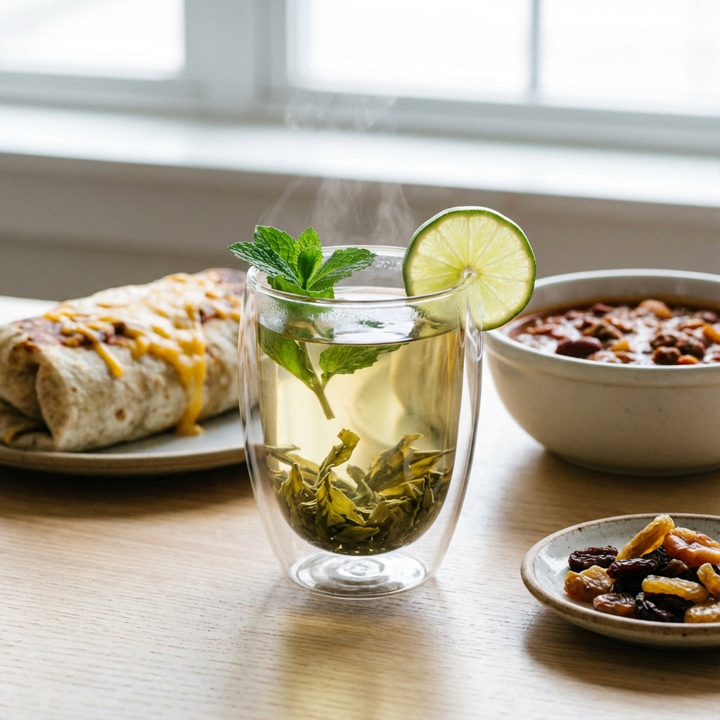 Ate Too Much? Green Tea is Here to Apologize to Your Stomach